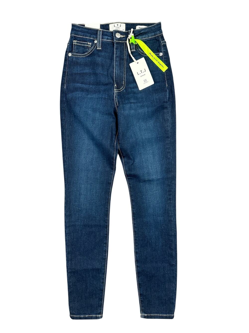 L.T.J. Letter to Juliet Amore High Rise Skinny Fit Jeans Dark Wash NWT — Size 24